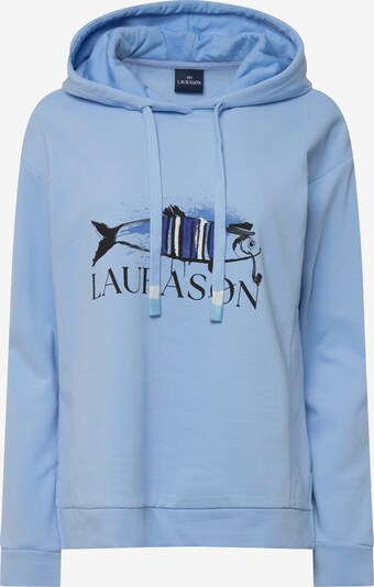 LAURASØN Sweatshirt in blau / weiß, Produktansicht