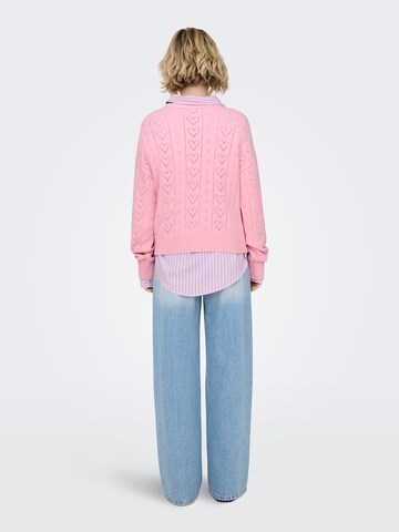 ONLY - Jersey 'ONLisa' en rosa