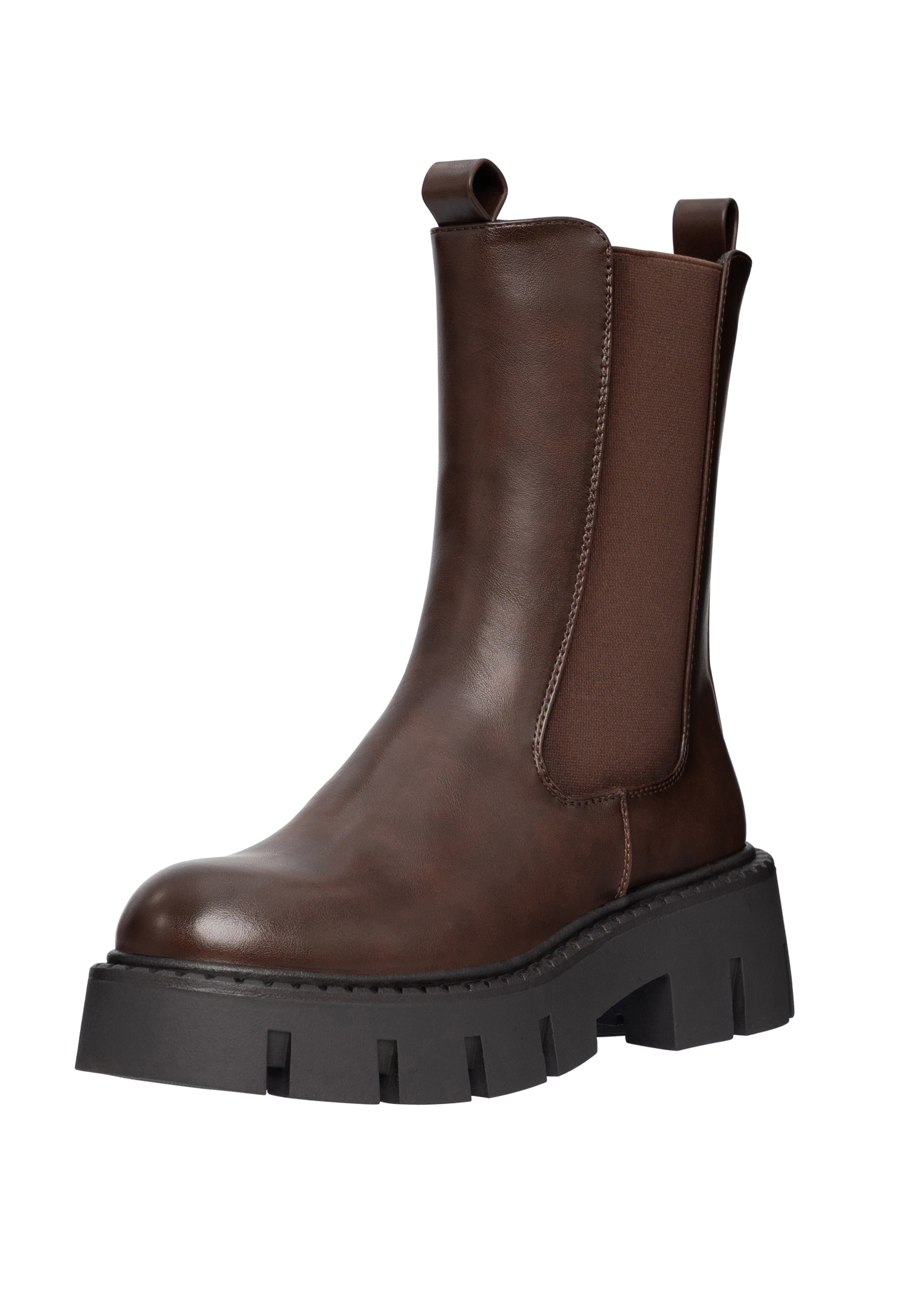 Chelsea Boots Elara en marron : devant