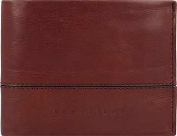 The Bridge Wallet 'Damiano' in Brown: front