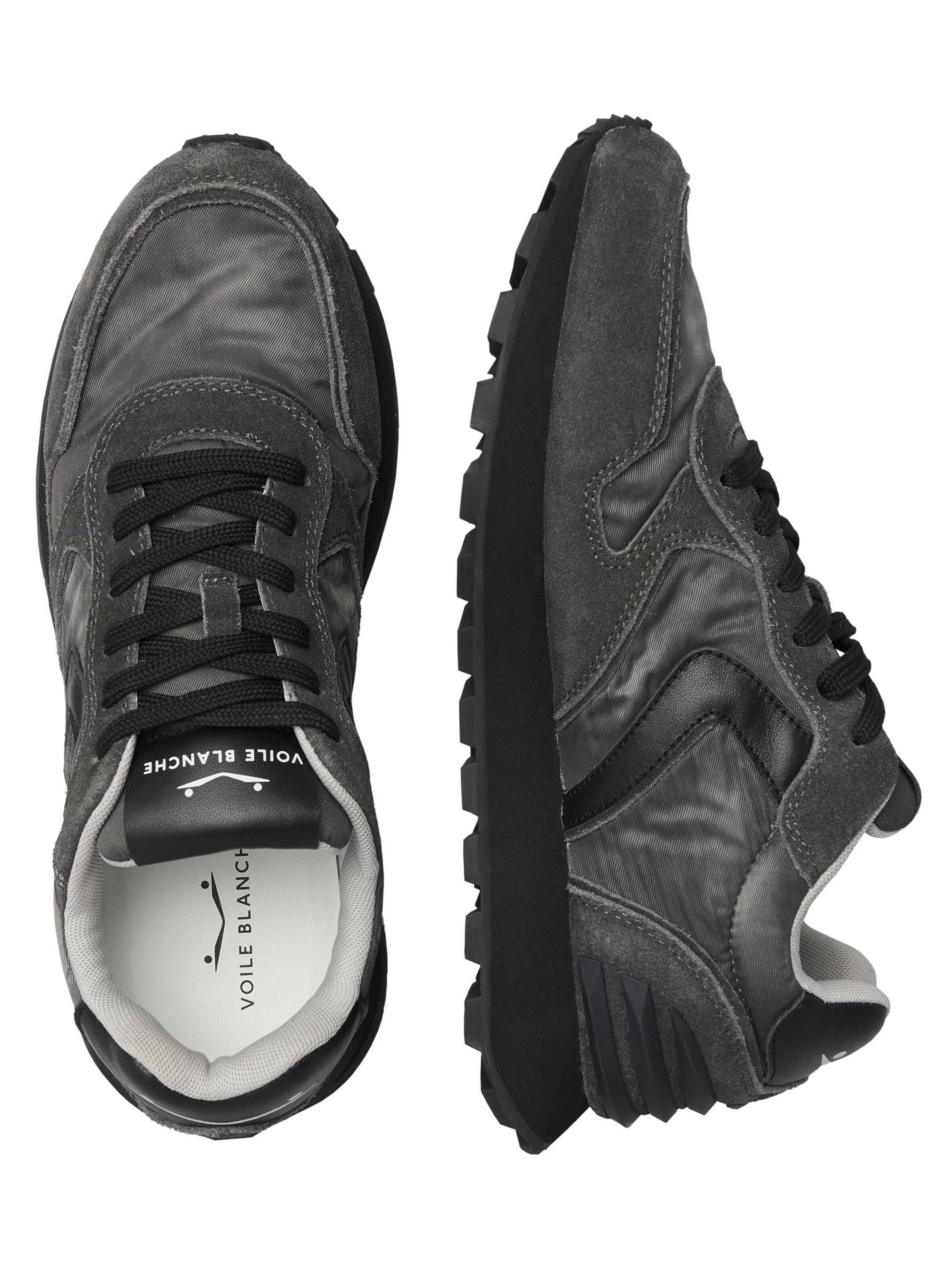 Voile blanche Sneakers laag 'PARIS POWER MAN.' in Grijs: voorkant