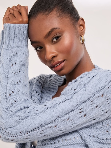 Lipsy Плетена жилетка в синьо