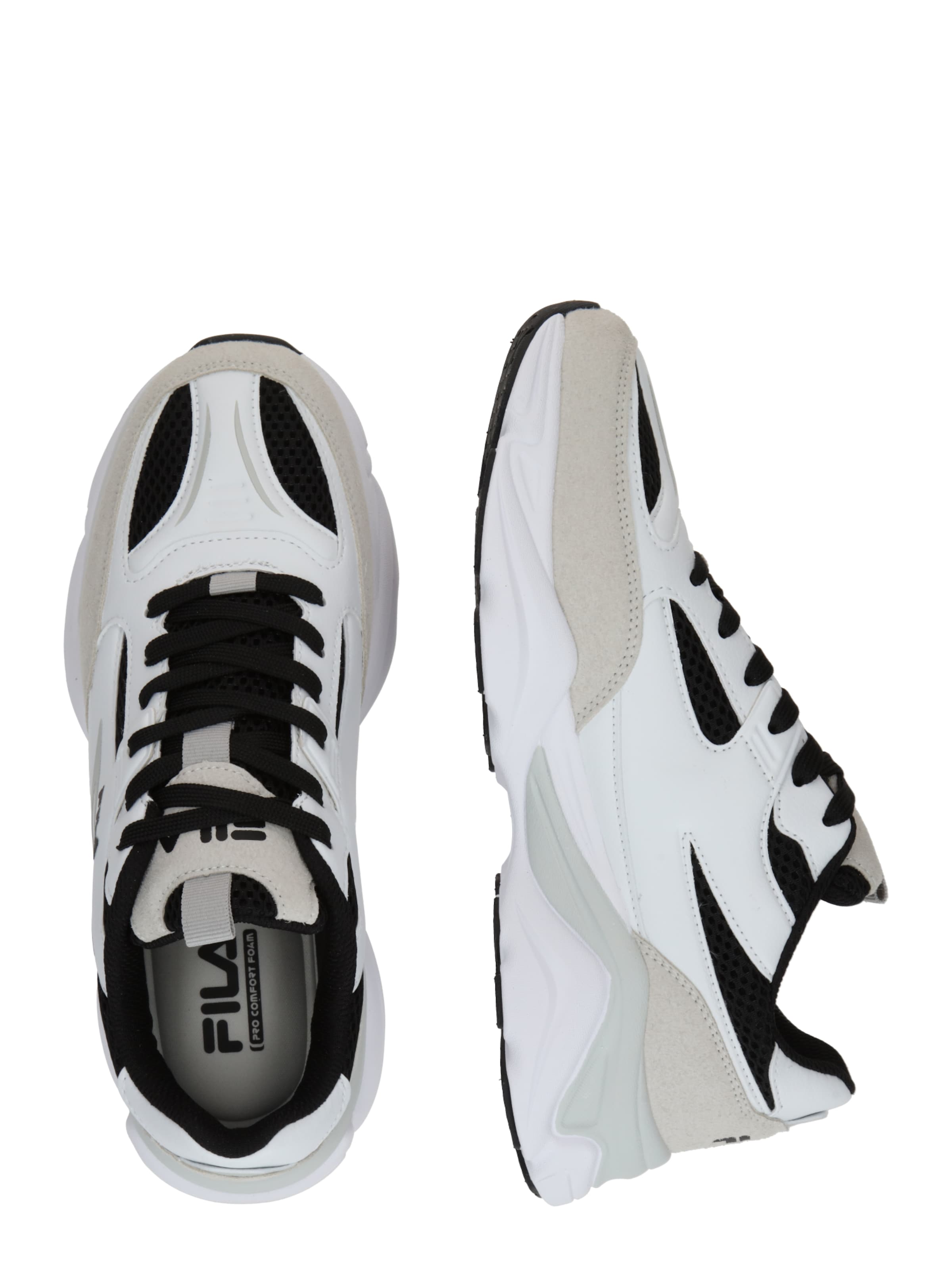 Sneaker low de la FILA pe negru