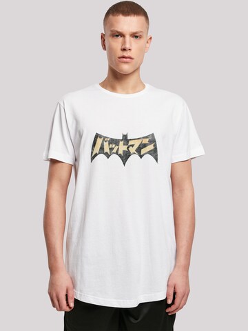 T-Shirt 'DC Comics Superhelden Batman' F4NT4STIC en blanc : devant