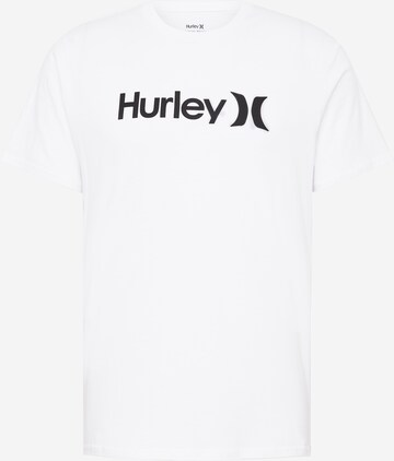 Hurley Functioneel shirt in Wit: voorkant