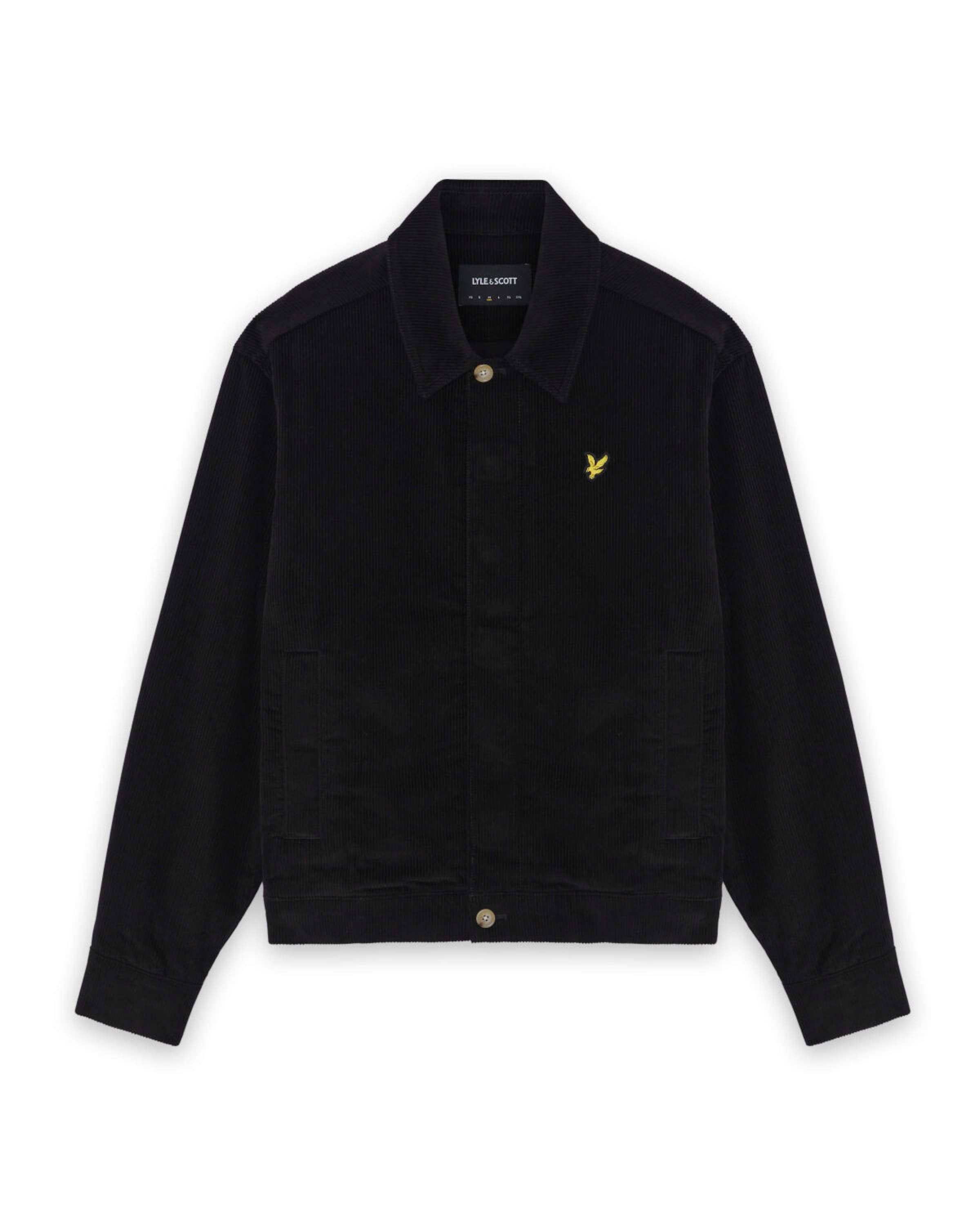 Lyle & Scott Between-Season Jacket in Black: front