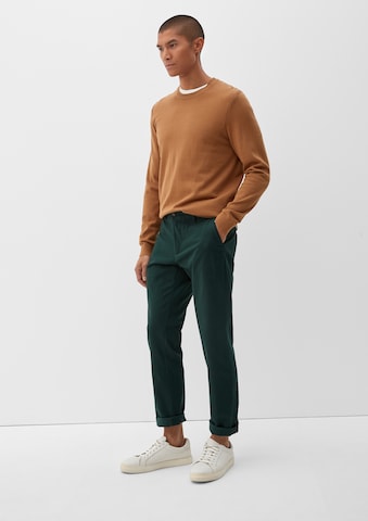 s.Oliver Regular Chino in Groen