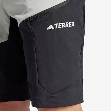 ADIDAS TERREX Regular Athletic Pants 'XPERIOR' in Beige