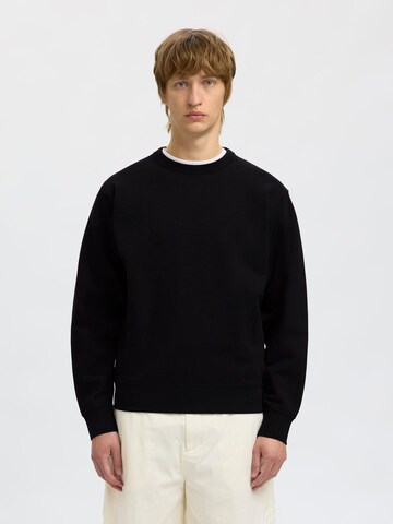 SELECTED Sweatshirt i sort: forside