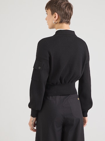 Barbour International Strickjacke 'Gigi' in Schwarz