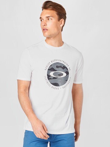 T-Shirt fonctionnel OAKLEY en blanc : devant