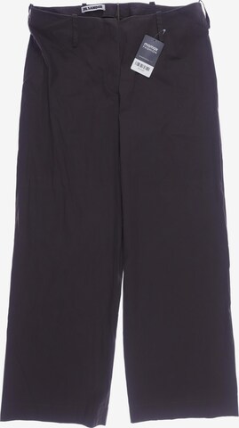 JIL SANDER Pants in XL in Brown: front