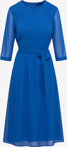 mėlyna Quiosque Suknelė: priekis