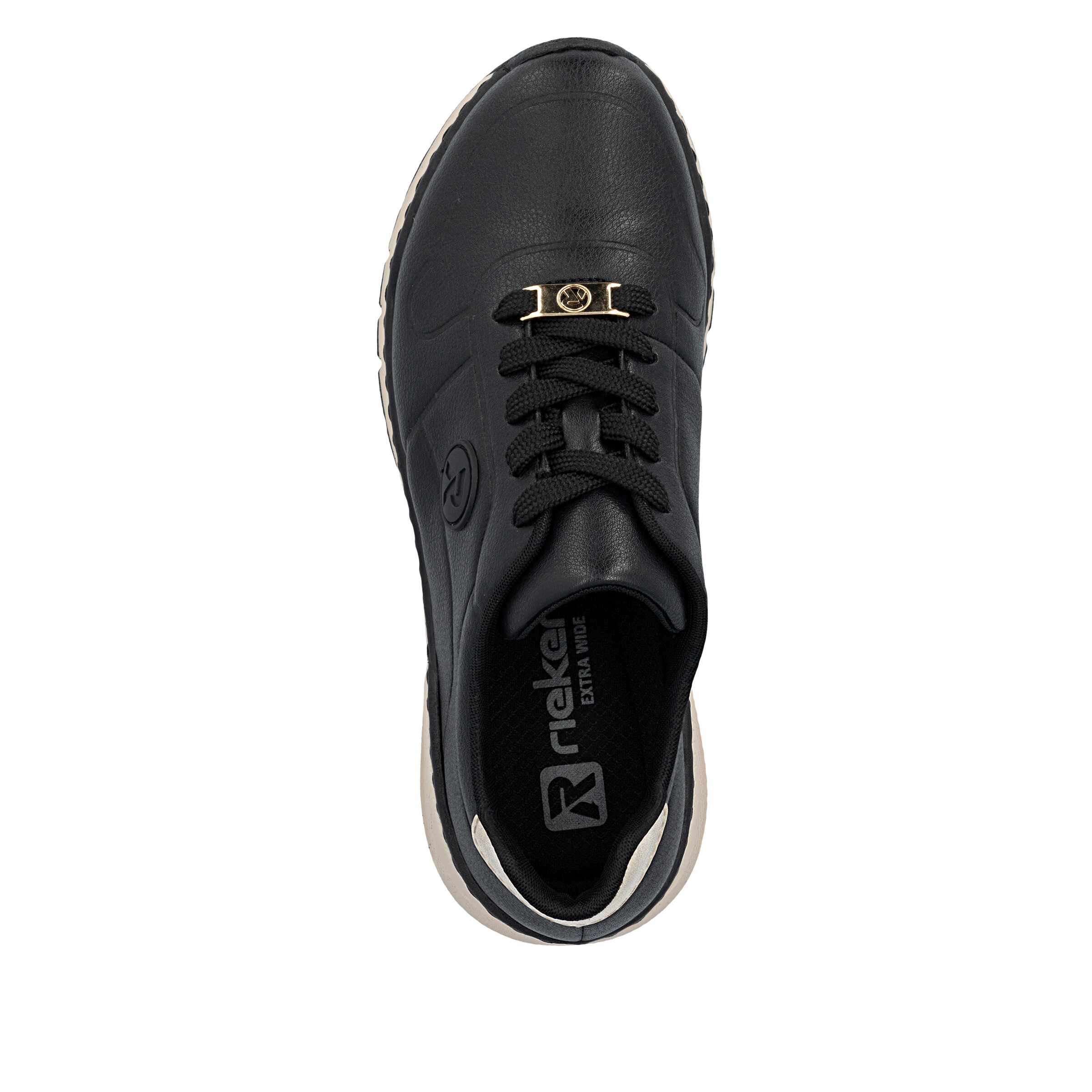 Baskets basses Rieker en noir