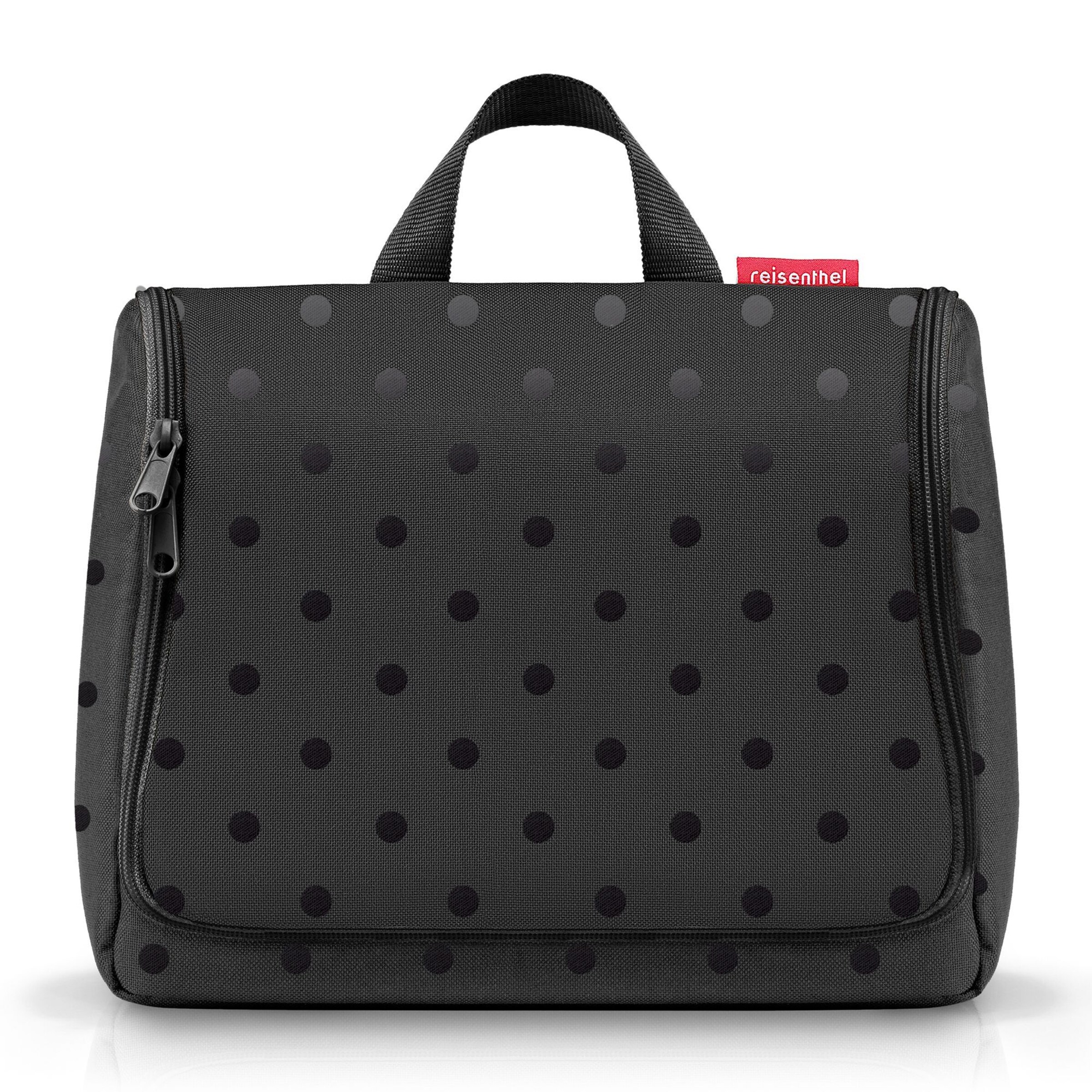 REISENTHEL Toiletry Bag in Black: front