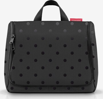 REISENTHEL Kulturtasche in Schwarz: Vorderseite