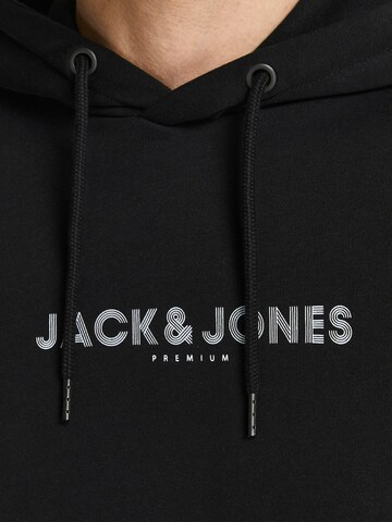 JACK & JONESSweater majica 'Booster' - crna boja