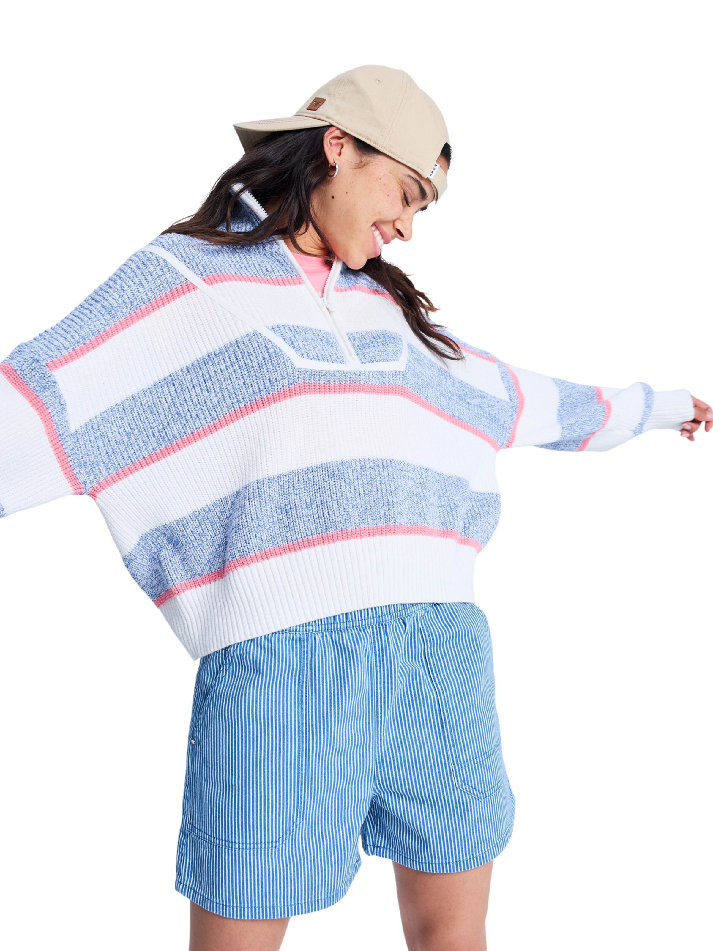 ROXY Regular Jeans 'Stay Wavy Mid' in Blue