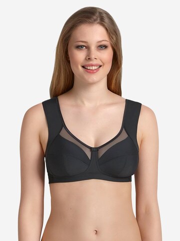 ANITA Minimiser Bra 'Clara' in Black: front