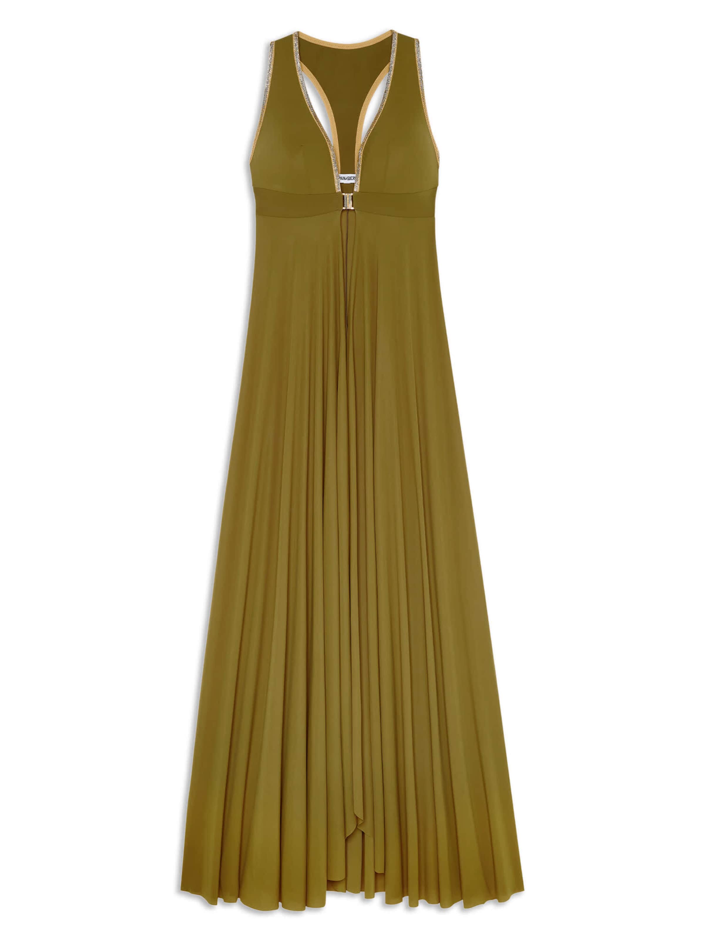 PAIN de SUCRE Strandkleid 'Rosane' in Grün: Vorderseite