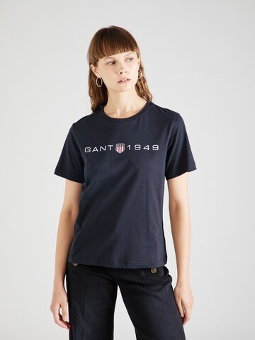 GANT T-shirt i svart: framsida