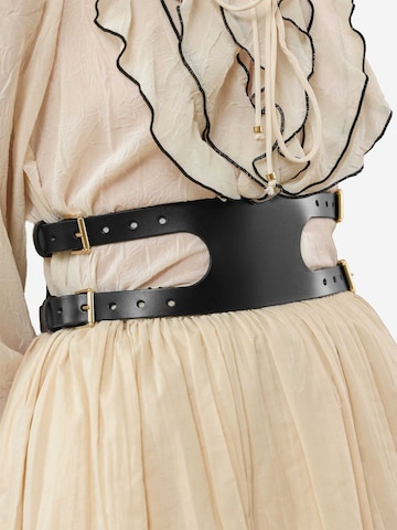 Haute Cuir Riem 'Orin' in Zwart
