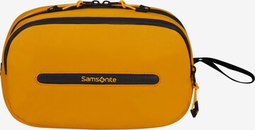 SAMSONITE Toiletry Bag 'Ecodiver' in Yellow: front