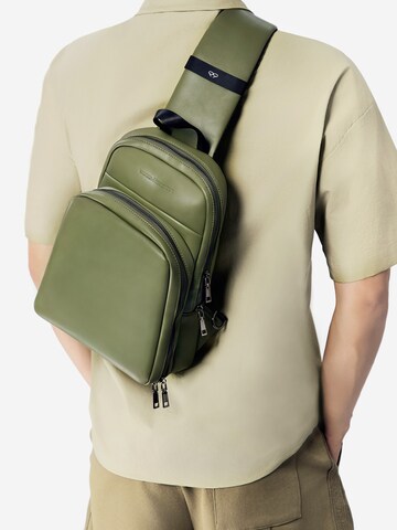Borsa a tracolla 'Bowen' di Victoria Hyde in verde: frontale