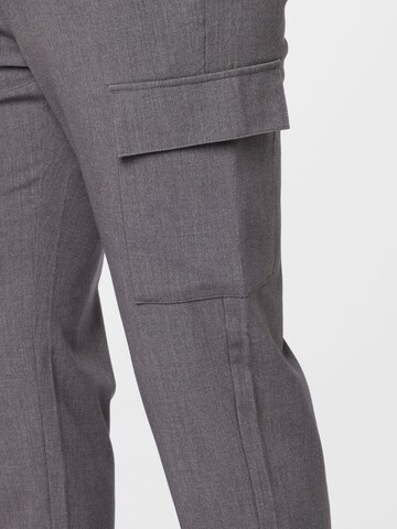 Regular Pantalon cargo Lindbergh en gris