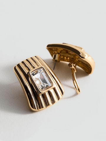 MANGO Örhängen 'Nora' i guld