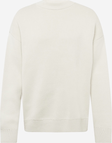 Pull-over 'John' WEEKDAY en beige : devant