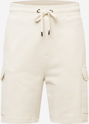 Loosefit Pantaloni cu buzunare 'Kian' de la STRELLSON pe alb: față