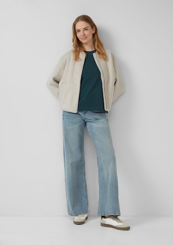 Sweat-shirt s.Oliver en vert