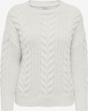 ONLY Sweater 'LOLA' in White: front