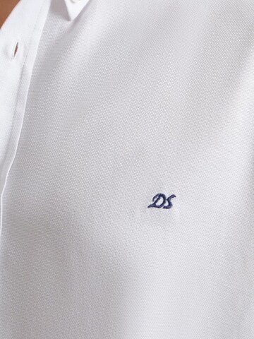 D’S Damat Regular fit Overhemd in Wit
