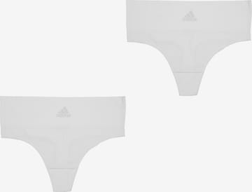 String ' THONG ' ADIDAS SPORTSWEAR en blanc : devant