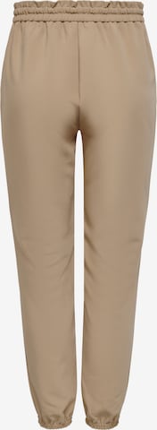 ONLY Tapered Pants 'Milian' in Brown