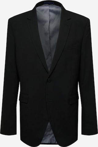 BURTON MENSWEAR LONDON Slim fit Business blazer in Black: front