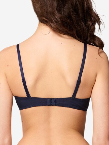 Simone Perele Push-up Bra 'Wish' in Blue