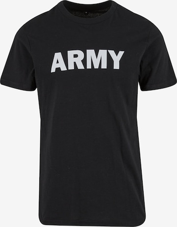 Brandit Shirt 'Army' in Black: front
