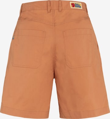 Fjällräven Regular Athletic Pants 'Vardag' in Orange