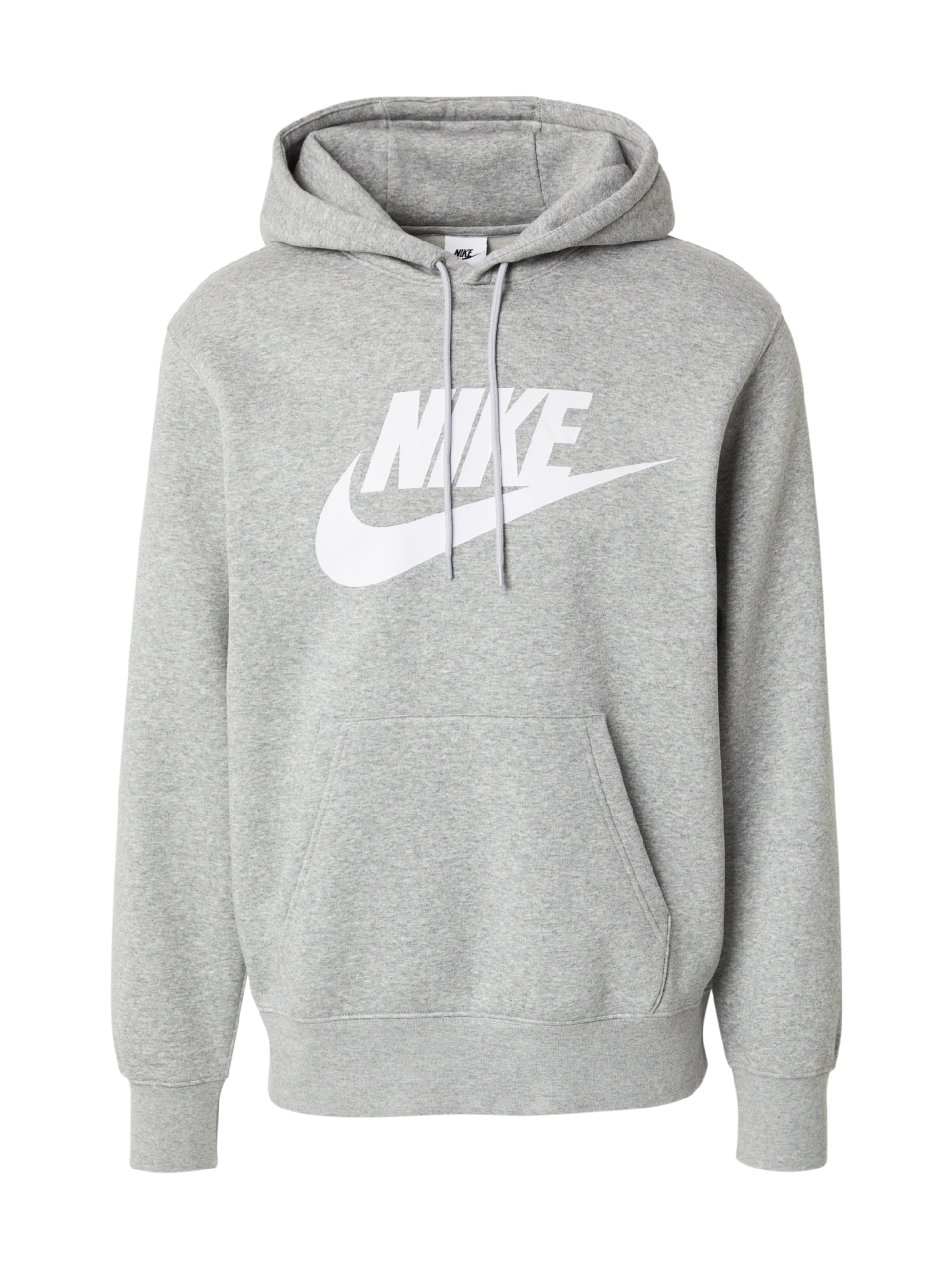Nike SportswearSweater majica 'CLUB' - siva boja: prednji dio