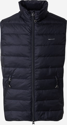 Gilet GANT en noir : devant