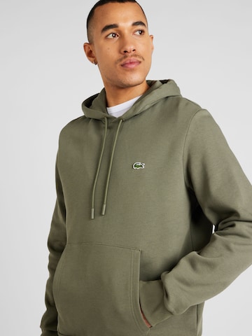 LACOSTE Sweatshirt in Grün