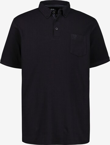 JP1880 Regular fit Shirt in Zwart: voorkant