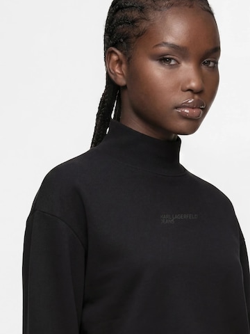 KARL LAGERFELD JEANS Суичър в черно