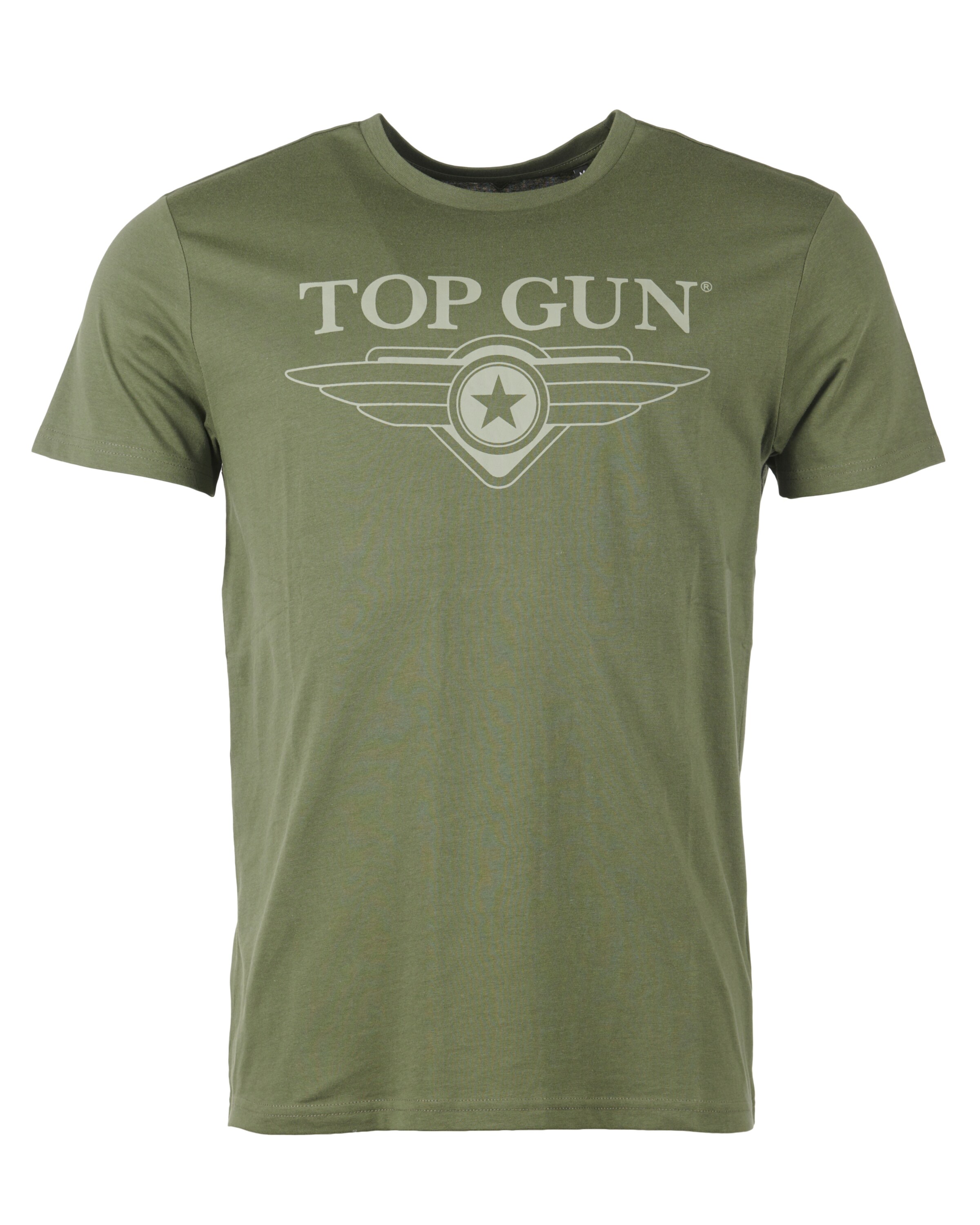 TOP GUN Shirt in Green: front