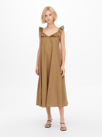 ONLY Dress 'Allie' in Brown