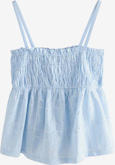 Palaidinė be rankovių iš Next, spalva – dangaus žydra / balta, Prekių apžvalga