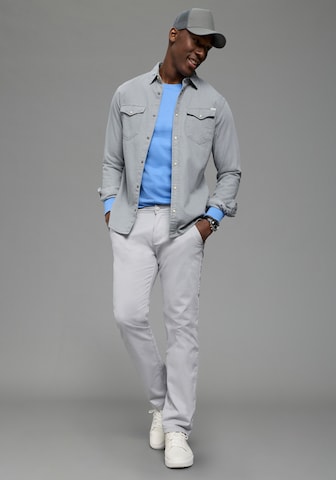 DELMAO Shirt in Blau